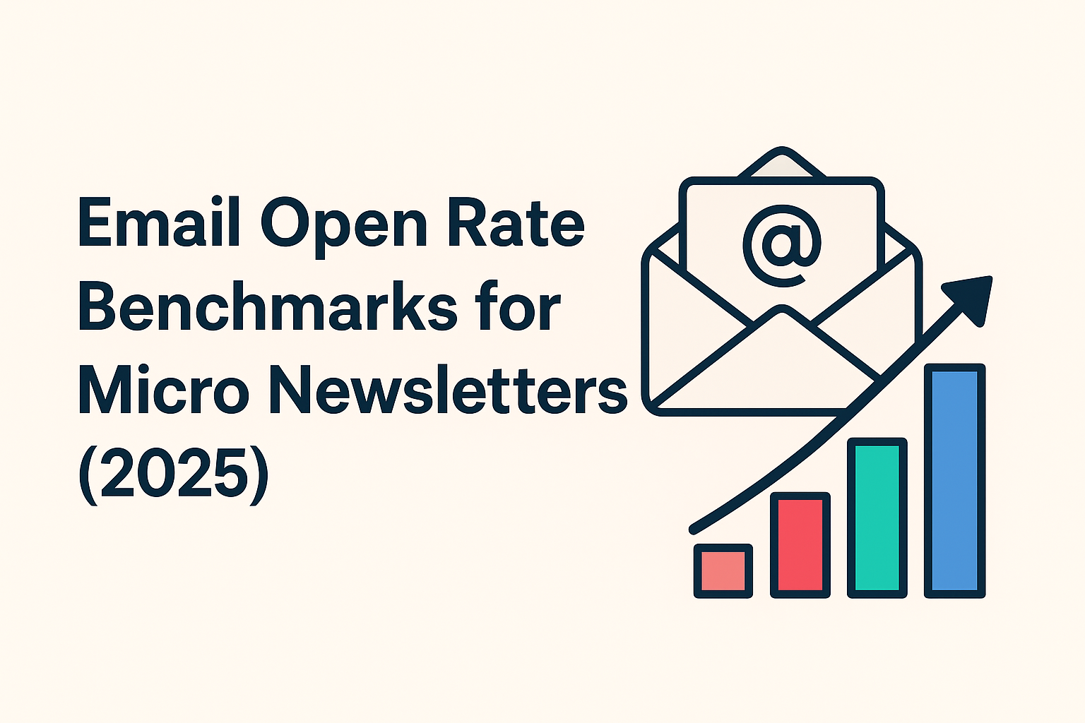 Email Open Rate Benchmarks for Micro Newsletters (2025)